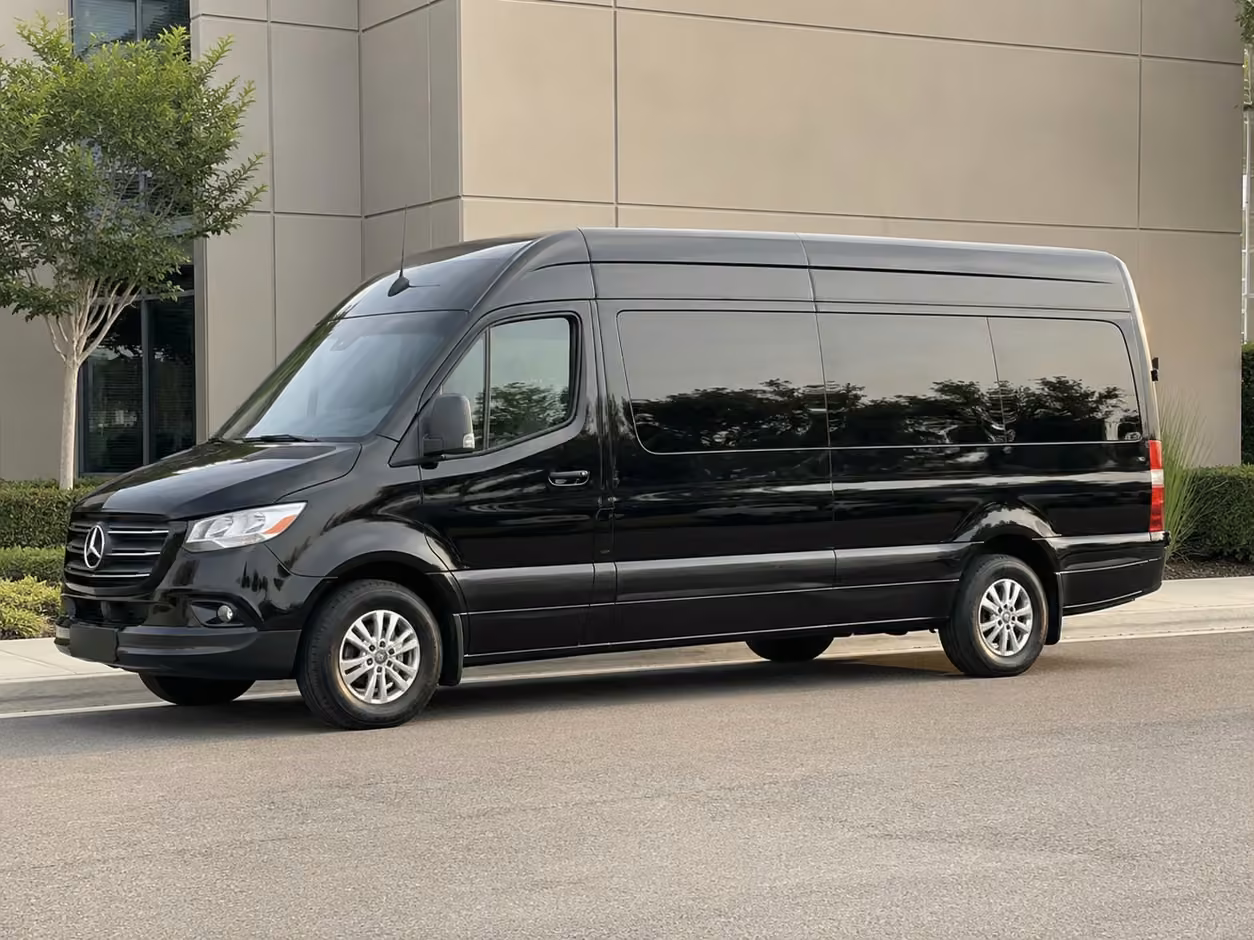 sprinter van rental with driver